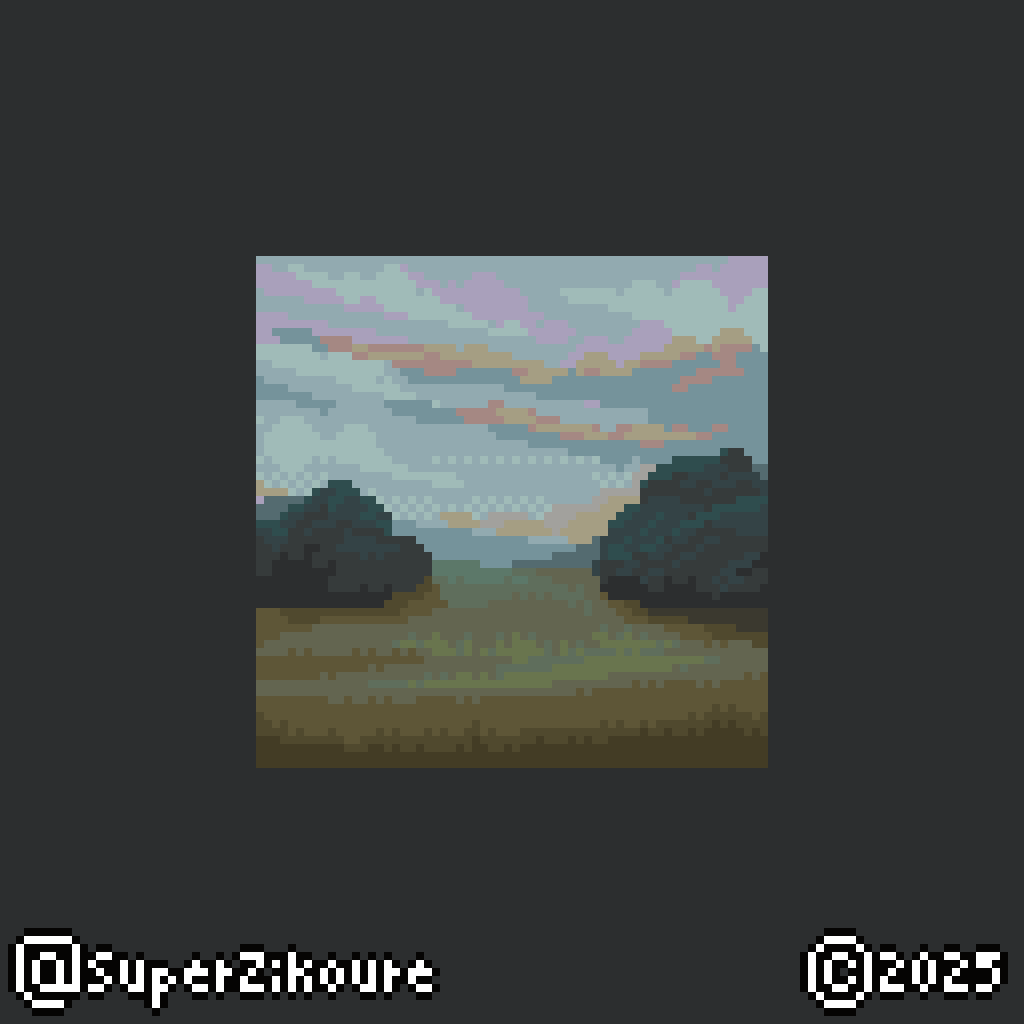 Day 268 : somewhere
#pixelart #ドット絵 #art #dailies