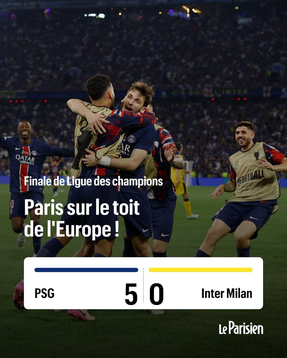 Η PSG  πρωταθλήτρια Ευρώπης διέλυσε την Ιντερ 🏆🏐🇫🇷