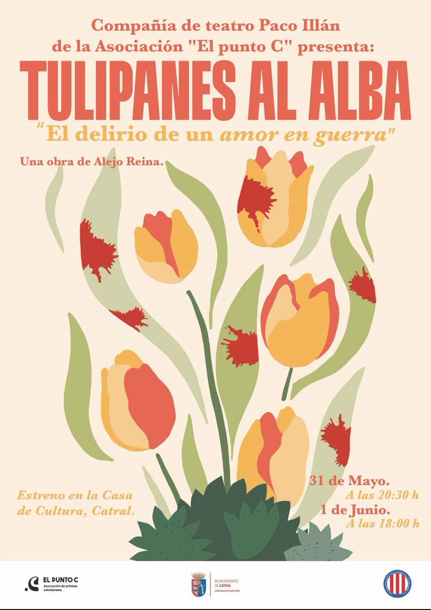 🚶‍♀️🚶🎉✝️👨‍👩‍👧‍👦🏦🪡🧵🧶💉⚗️🌲🌿🪴💦🦅👧🧒🖼🍔🎼🎸🎷🎺🥁🎤🎧🎭Haced vuestra agenda con #actosCulturales y de #ocio de hoy en #VegaBaja.
📖Clicar👉todoculturavegabaja.es
<a href="/AlmoradiTurismo/">Turismo Almoradí</a> <a href="/AytoAlmoradi/">Ayto. de Almoradí</a> <a href="/AytoRojales/">Ayto de Rojales</a> <a href="/aytodecatral/">Ayuntamiento Catral</a> <a href="/Ayto_Callosa/">Ayuntamiento de Callosa de Segura</a> #Rojales #Almoradi #CallosaDeSegura #Catral