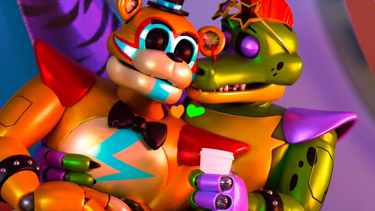 Cyrix_6711's tweet image. 🐻🧡Casual Moments 💚🐊
#monteddy #fnaf #fnafsb #fnafsecuritybreach #render #blender #montgomerygator #glamrockfreddy