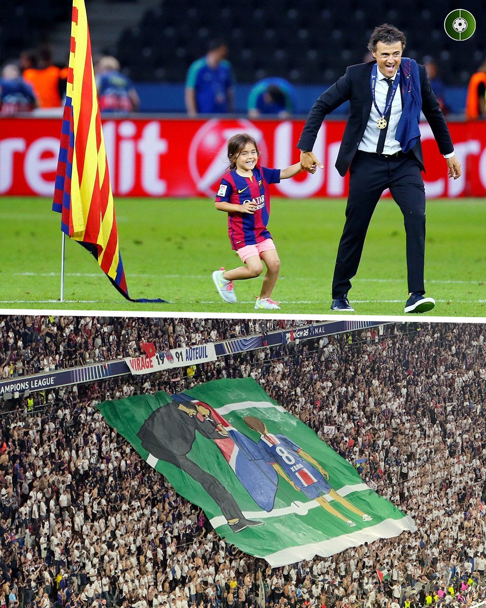 Luis Enrique: "Kızım fiziksel olarak finalde olmayacak ama ruhen olarak orada olacak. Bu benim için çok önemli."

- 10 yıl önce Barcelona'da Şampiyonlar Ligi'ni kazandı. 
- Kızıyla birlikte bayrağı dikti. 
- Hayatını kaybeden kızına 10 yıl sonra verdiği sözü tuttu. 
- PSG