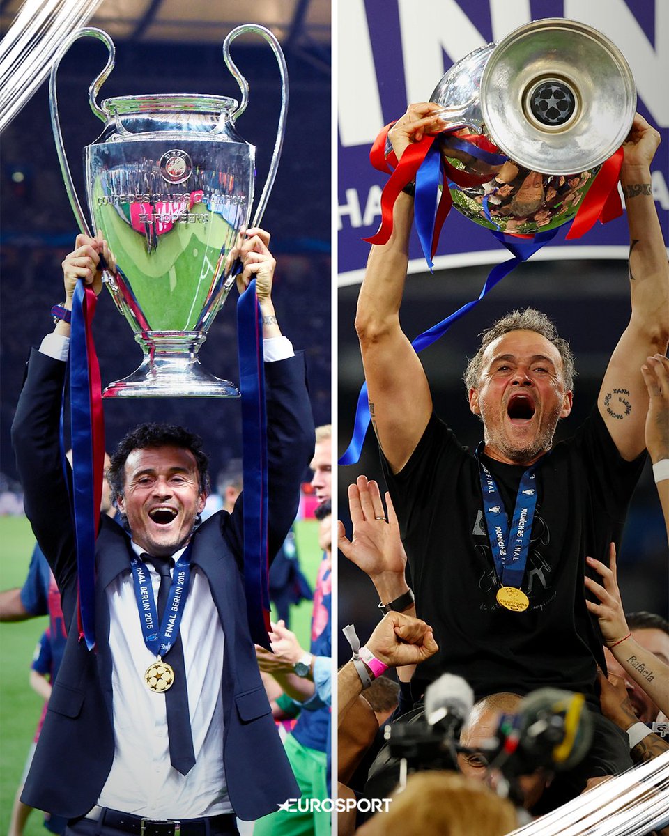 Deux finales, deux victoires : 10 ans après son titre européen avec le Barça, Luis Enrique a encore frappé 🪄