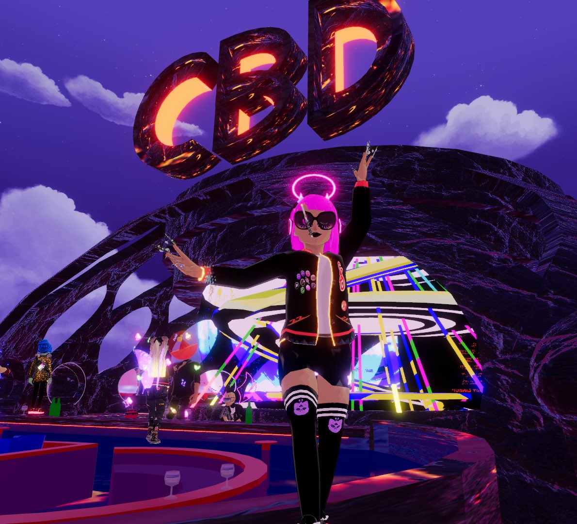 Canessa (@canessadcl) on Twitter photo Starting now! The <a href="/CBDecentraland/">Decentraland Community</a> 3 year anniversary party is kicking off! Join us at -140,94 to hear <a href="/SilvioDeca/">Silvio De Candia</a> start us off!
Big thanks to <a href="/mattimus_crypto/">mattimus</a> for getting this build in the air again!
<a href="/decentraland/">Decentraland</a> Starting now! The <a href="/CBDecentraland/">Decentraland Community</a> 3 year anniversary party is kicking off! Join us at -140,94 to hear <a href="/SilvioDeca/">Silvio De Candia</a> start us off!
Big thanks to <a href="/mattimus_crypto/">mattimus</a> for getting this build in the air again!
<a href="/decentraland/">Decentraland</a>