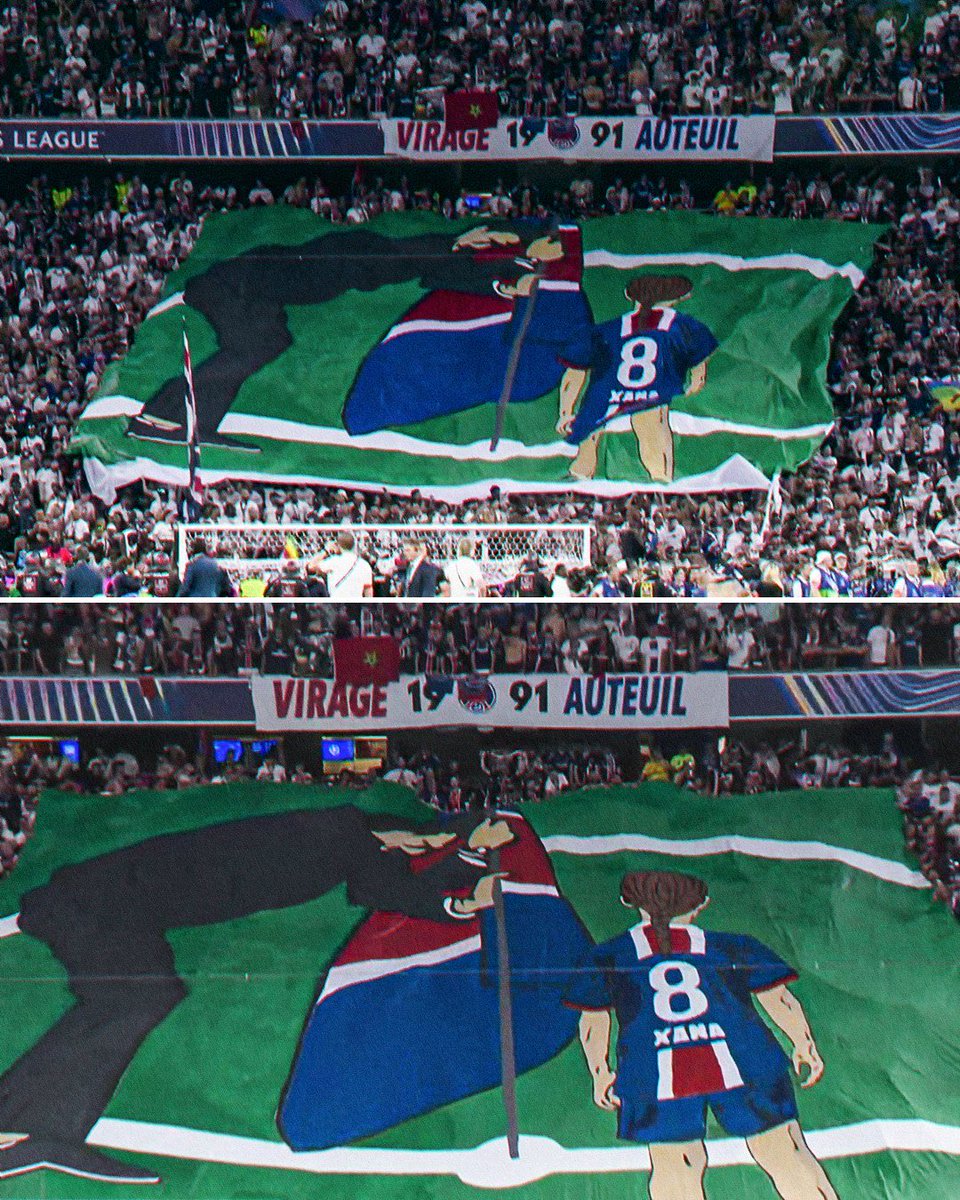 rubennatm's tweet photo. Increíble homenaje a Luis Enrique. https://t.co/qyoFLtxQgJ