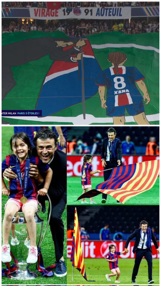 gabllastade's tweet photo. Keren tifo fans PSG
Tribute to xana
Anak Luis Enrique https://t.co/zPxD1da2wV