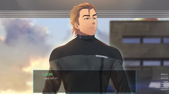 Leon, I'm telling you to loosen up my buttons, uh-huh 🎵 

Cerulean Invasion 🥵 

#ScreenshotSaturday #visualnovel
