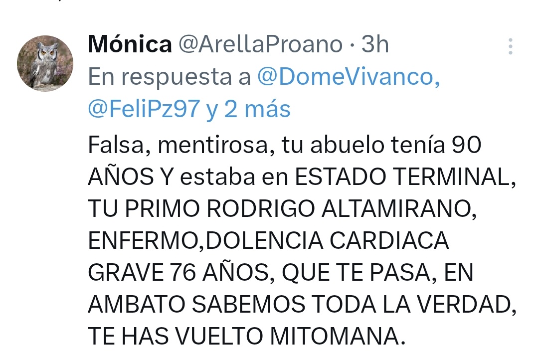 Edwardas Na Siffatta #RedDeTuiterosDemocraticos (@tonsupaman) on Twitter photo <a href="/DomeVivanco/">Doménica Vivanco</a> <a href="/IESSec/">IESS</a> Encontré esto, que desmiente lo aseverado por <a href="/DomeVivanco/">Doménica Vivanco</a>
<a href="/DanielNoboaOk/">Daniel Noboa Azin</a>
<a href="/IESSec/">IESS</a> <a href="/DomeVivanco/">Doménica Vivanco</a> <a href="/IESSec/">IESS</a> Encontré esto, que desmiente lo aseverado por <a href="/DomeVivanco/">Doménica Vivanco</a>
<a href="/DanielNoboaOk/">Daniel Noboa Azin</a>
<a href="/IESSec/">IESS</a>