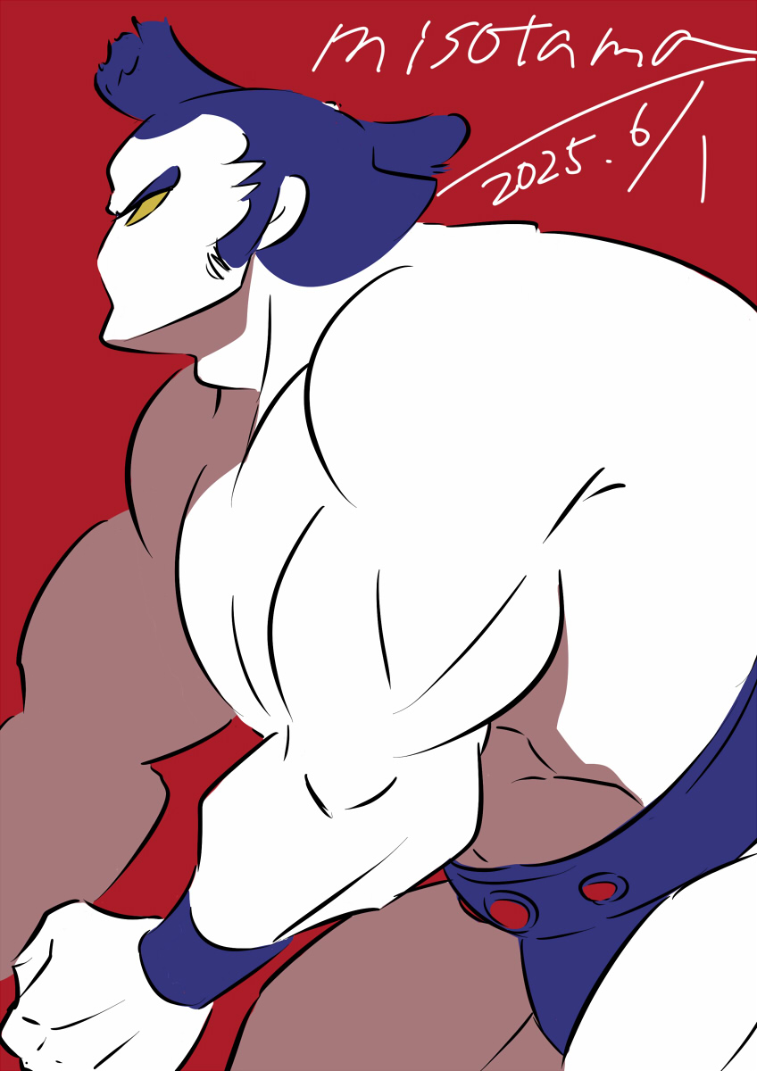 #ウルフマン誕生祭 
#ウルフマン誕生日

超人相撲の英雄✨
旧アニメからスタートの私はリキシマンの呼び名にも愛着があります😊キン肉マンと荒っぽい口調で仲良くケンカする感じが小気味よくて好きです♪新アニメでの活躍も楽しみに待ってる～！！！