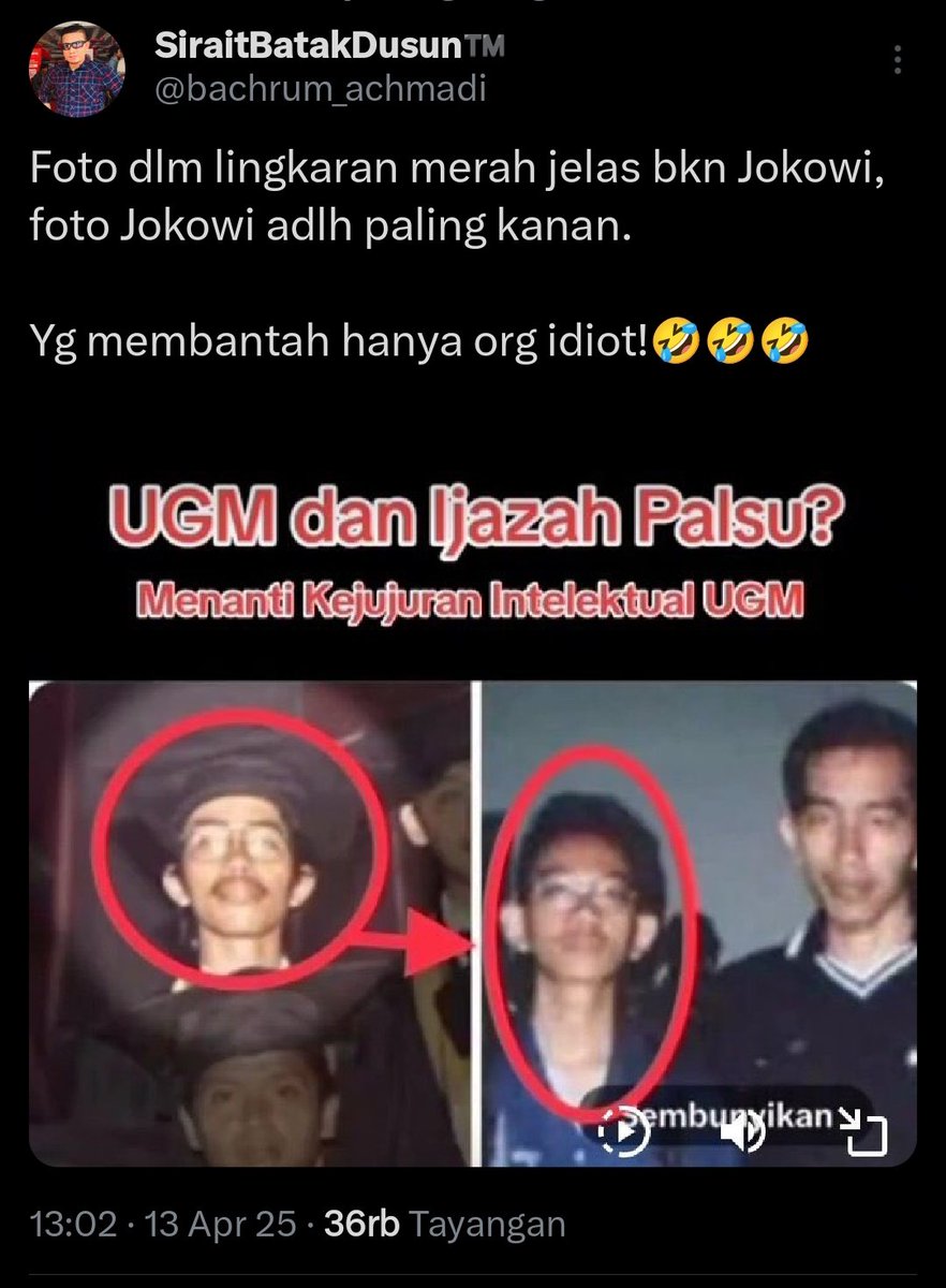 <a href="/DokterTifa/">Dokter Tifa</a> Mukidi bener2 manusia super, super berani dlm merekayasa KEBOHONGAN dimata satu bangsa dn satu negara demi jadi pejabat, demi jabatan....!!!