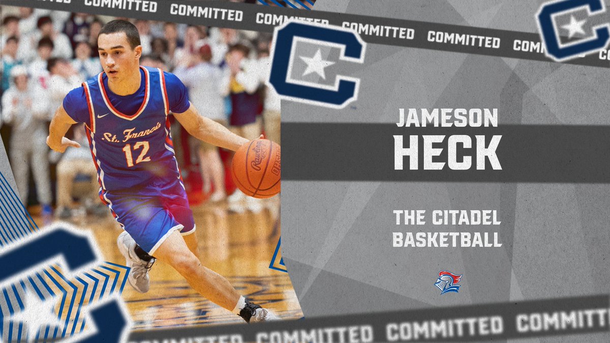 Jamie Kachmarik (@coachkachmarik) on Twitter photo Congratulations to Senior <a href="/SFSAthletics/">St. Francis de Sales Athletics</a> Basketball Player Jameson Heck on his commitment to continue his academic & basketball career at <a href="/CitadelHoops/">The Citadel Basketball</a>! <a href="/CoachEdConroy/">Ed Conroy</a>
#GoKnights Congratulations to Senior <a href="/SFSAthletics/">St. Francis de Sales Athletics</a> Basketball Player Jameson Heck on his commitment to continue his academic & basketball career at <a href="/CitadelHoops/">The Citadel Basketball</a>! <a href="/CoachEdConroy/">Ed Conroy</a>
#GoKnights