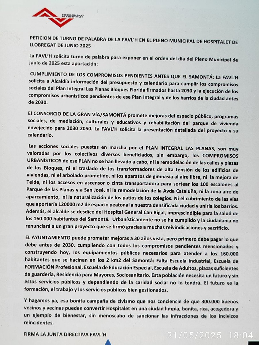 FAV L'Hospitalet (@favlhospitalet) on Twitter photo 