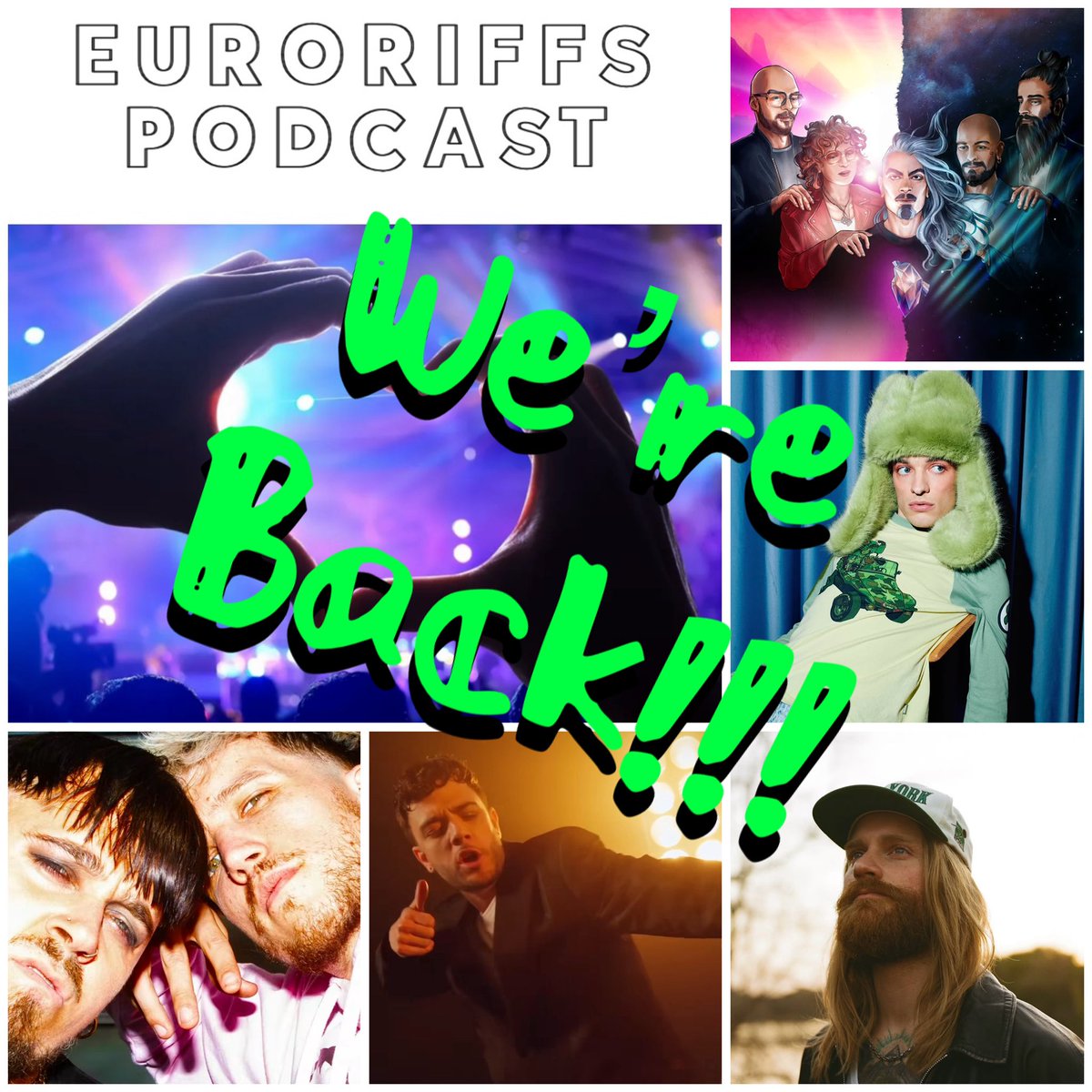EuroRiffs's tweet image. We’re BACK!! Your cure for Post Eurovision Blues! Reviews of @SamRyderMusic Nemo @LucaHanni @Voyagerau Käärijä and Baby Lasagna 
podcasts.apple.com/us/podcast/eur…
