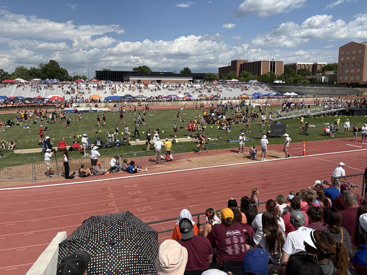 Congratulations Paige Newland second in long jump 17’4.50” Go Spartans!!