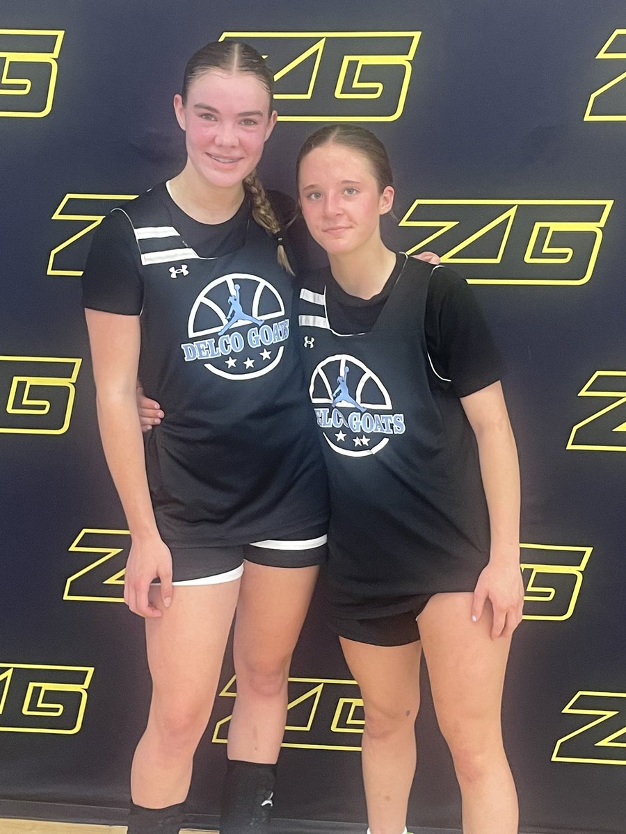 zg_midatlantic's tweet image. Dynamic Duo!! Addison and Kenzie with the @delcogoats worked hard today and both brought home the #ZGPOTG congratulations!!