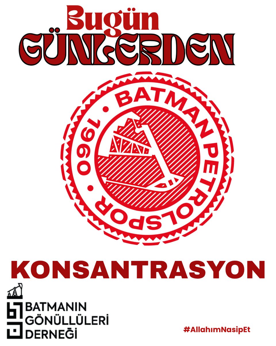 O gün Bugün. 

#Petrolspor #BatmanPetrolspor 

<a href="/batmanpetrolsk_/">leble gule spor</a> 
@72yarasa