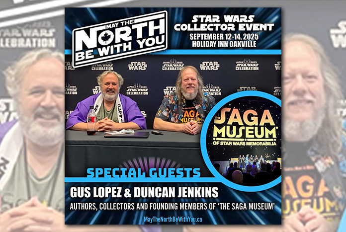Duncan Jenkins and Gus Lopez Attending May The North Be With You in Ontario, Canada - jedine.ws/tp5c #StarWars <a href="/RanchoObiWan/">Rancho Obi-Wan</a> #StarWarsMuseum #TheSagaMuseum @StarWars <a href="/toysrgus/">Gus Lopez</a> #DuncanJenkins #4thMoonToys #MayTheNorthBeWithYou #MTNBWY #MTNBWY2025