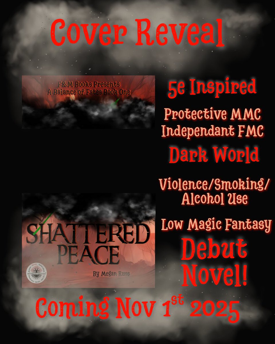 MeganRussAuthor's tweet photo. Shattered Peace cover reveal sequence. Remember to follow me over on Facebook or my website to get all the alerts first. 
#coverreveal #indieauthor #debutnovel #novel https://t.co/8P1SoFTiTx