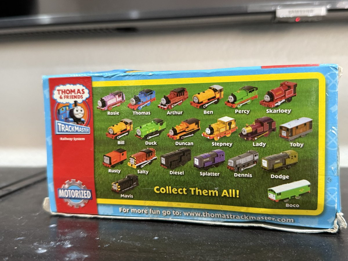 Another NIB item, Boco! 2008 version so no track with this guy, still cool how they were selling characters who weren’t appearing in the show ❤️