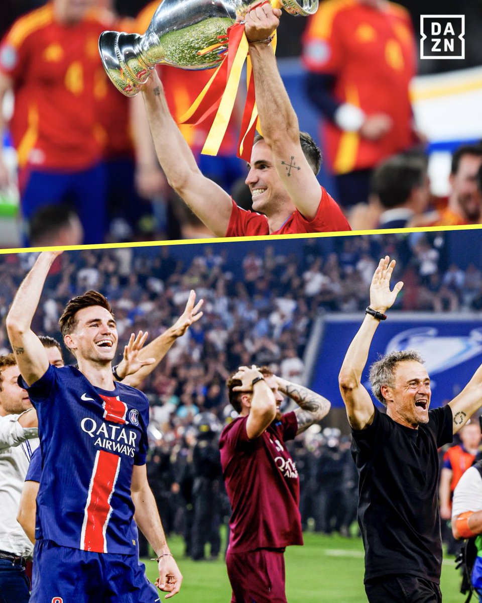 Es campeón de Liga
Es campeón de Copa
Es campeón de Supercopa
Es campeón de la Champions League
Es campeón de la Eurocopa
Es campeón de la UEFA Nations League

Fabián Ruiz, campeón de campeones.