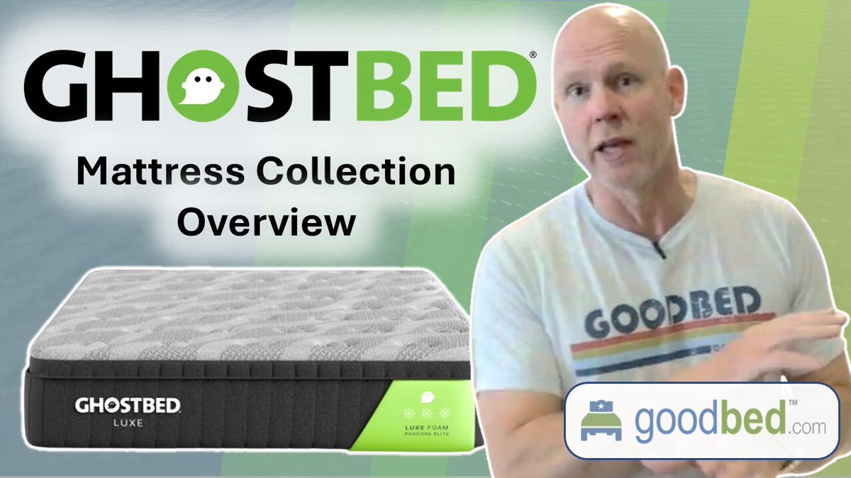 Check out our latest overview video, a quick explanation of the brand new lineup from <a href="/theghostbed/">GhostBed</a> :

youtube.com/watch?v=I6H4zV…