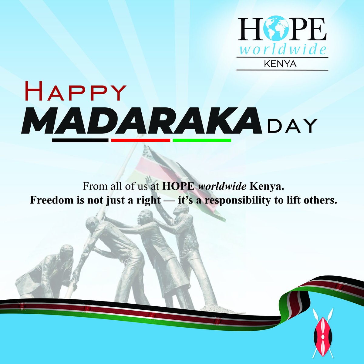 Happy Madaraka Day! Wishing you and your loved ones a day filled with patriotism, celebration, and reflection on the values that make our country great. 🇰🇪