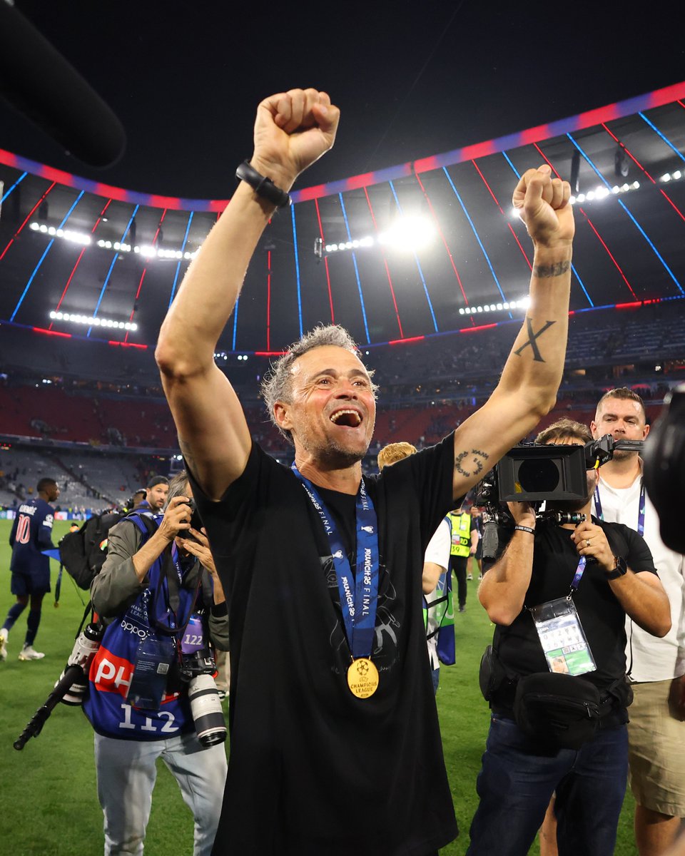 Luis Enrique 🥹

#UCLfinal
