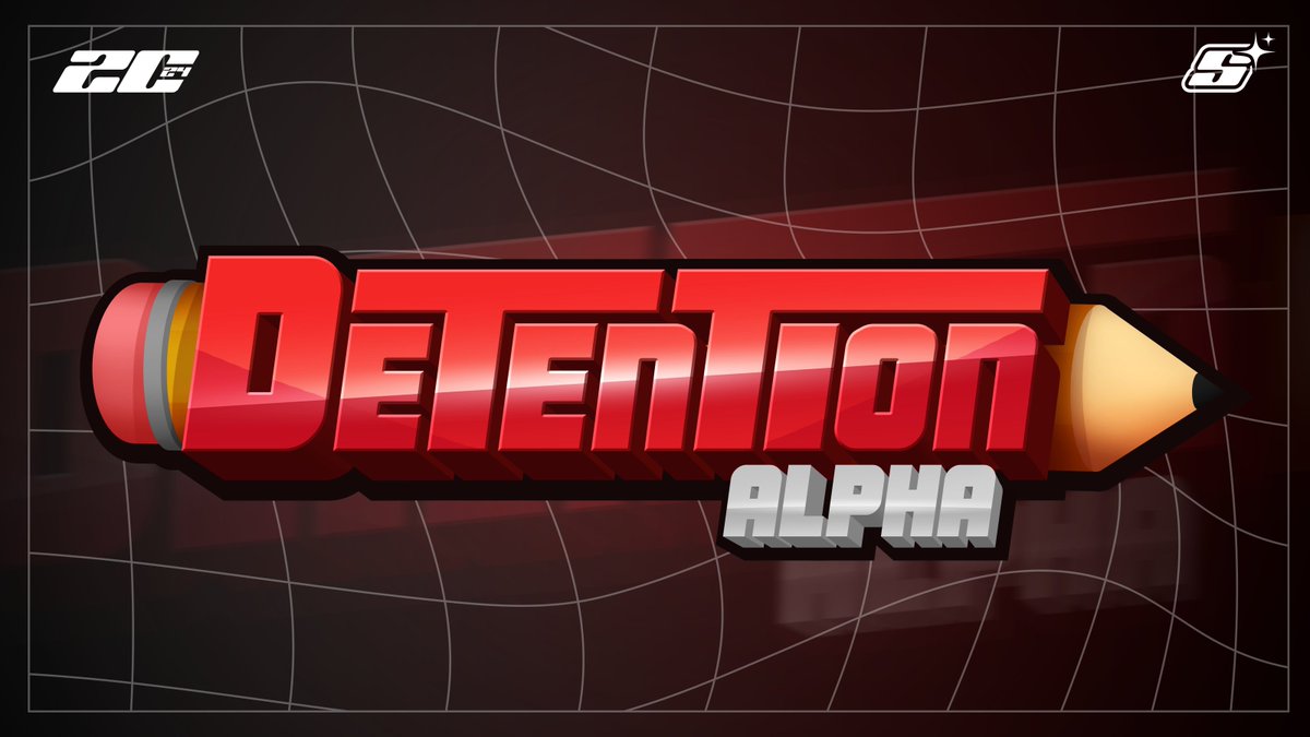 Logo Commission I made "DETENTION ALPHA" for someone on Discord.

❤️&amp;🔁 Appreciated!  

--==--==--==-- 
COMMISSIONS ARE OPEN!
Discord: g01z 
starsgfx.framer.website
--==--==--==--  

#RobloxDev #RobloxGFX #Logo #RobloxDevs #Roblox #LogoDesign #ROBLOX #Graphics #robloxart