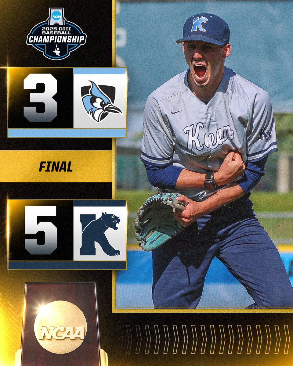 NCAA Division III (@ncaadiii) on Twitter photo KEAN IS MOVING ON 🕺🚨
Jason Gilman records 1️⃣4️⃣ strikeouts to lead the <a href="/KeanAthletics/">Kean Athletics</a> past No. 1 <a href="/JHUBaseball/">Johns Hopkins Baseball</a>
#WhyD3 | #D3baseball KEAN IS MOVING ON 🕺🚨
Jason Gilman records 1️⃣4️⃣ strikeouts to lead the <a href="/KeanAthletics/">Kean Athletics</a> past No. 1 <a href="/JHUBaseball/">Johns Hopkins Baseball</a>
#WhyD3 | #D3baseball