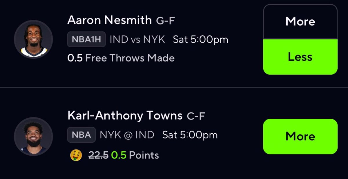 anythingforleti's tweet image. “ After all that 💅” (Kat’s voice) this better be free 💵

#PrizePicks #gamblingX