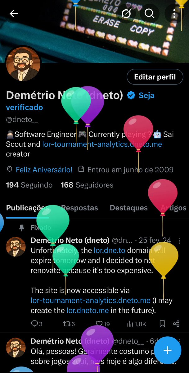 dneto__'s tweet image. One more time 🎈