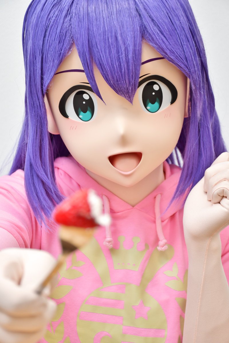 おたおめポストが先行しておりましたが、改めまして、アイドルマスターミリオンライブより望月杏奈ちゃんをお迎えいたしました！
mask: <a href="/goukaou/">Goukaou kigurumi studio</a> 様