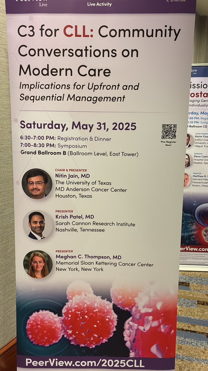 Carmine DeLuca (@cvdelucapvi) on Twitter photo Join <a href="/PeerView/">PeerView</a> <a href="/KrishPatelMD/">Krish Patel</a> <a href="/NitinJainMD/">Nitin Jain</a> <a href="/MCThompsonMD/">Meghan Thompson</a> tonight for a #CLL #CME session where your questions take center stage PeerView.com/2025CLL #ASCO25 Join <a href="/PeerView/">PeerView</a> <a href="/KrishPatelMD/">Krish Patel</a> <a href="/NitinJainMD/">Nitin Jain</a> <a href="/MCThompsonMD/">Meghan Thompson</a> tonight for a #CLL #CME session where your questions take center stage PeerView.com/2025CLL #ASCO25