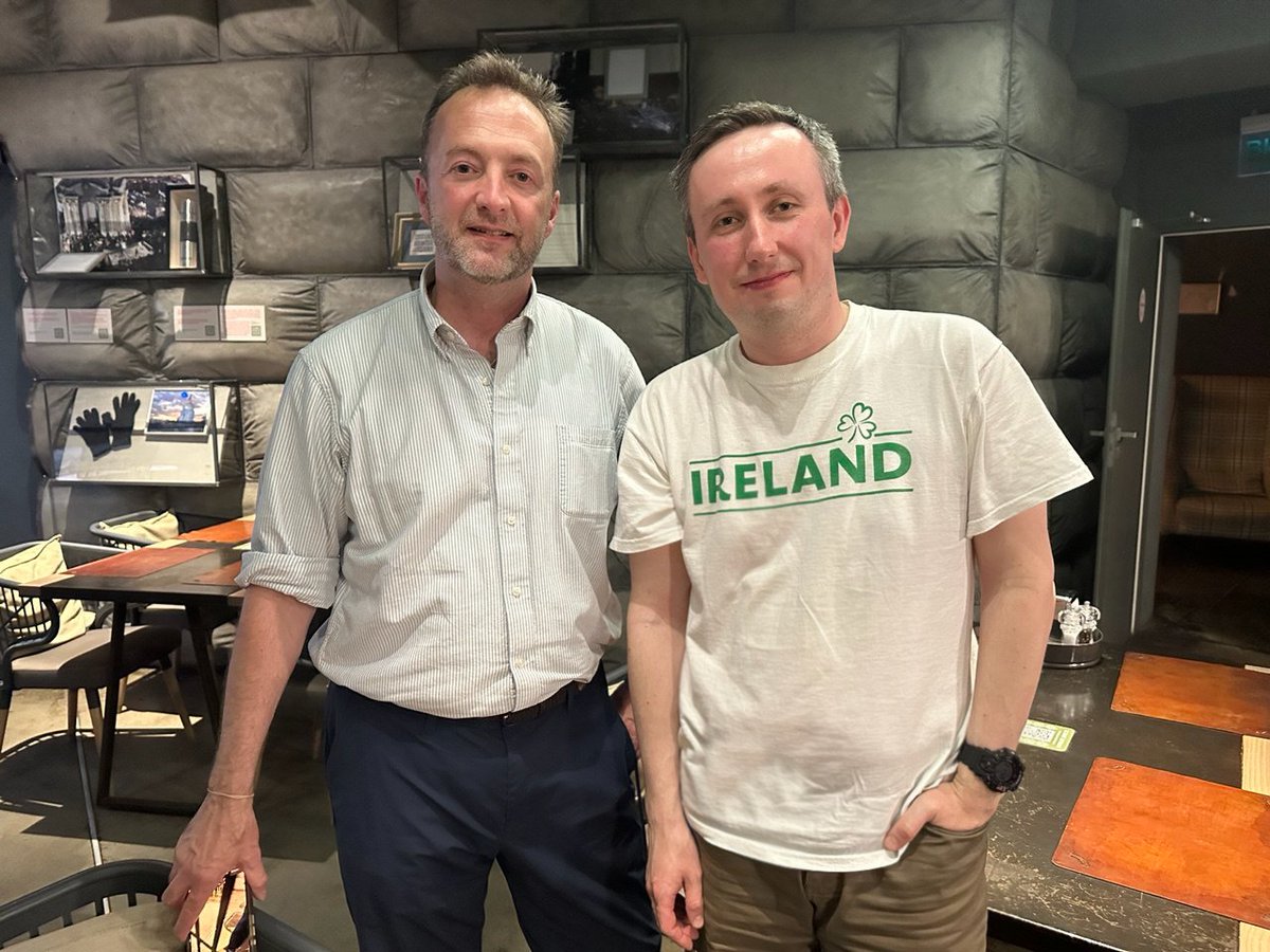 Oleg Kutkov ๐บ๐ฆ (@olegkutkov) on Twitter photo It was a pleasure meeting <a href="/kyleparkernet/">Kyle Parker ๐ดโโ ๏ธ</a> this evening.
Thank you for the good conversation and the work you're doing! It was a pleasure meeting <a href="/kyleparkernet/">Kyle Parker ๐ดโโ ๏ธ</a> this evening.
Thank you for the good conversation and the work you're doing!