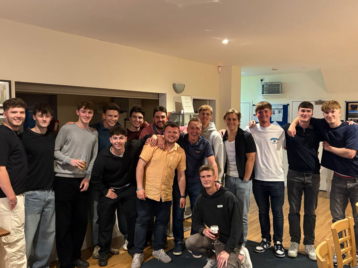 End of season night. Great bunch of lads