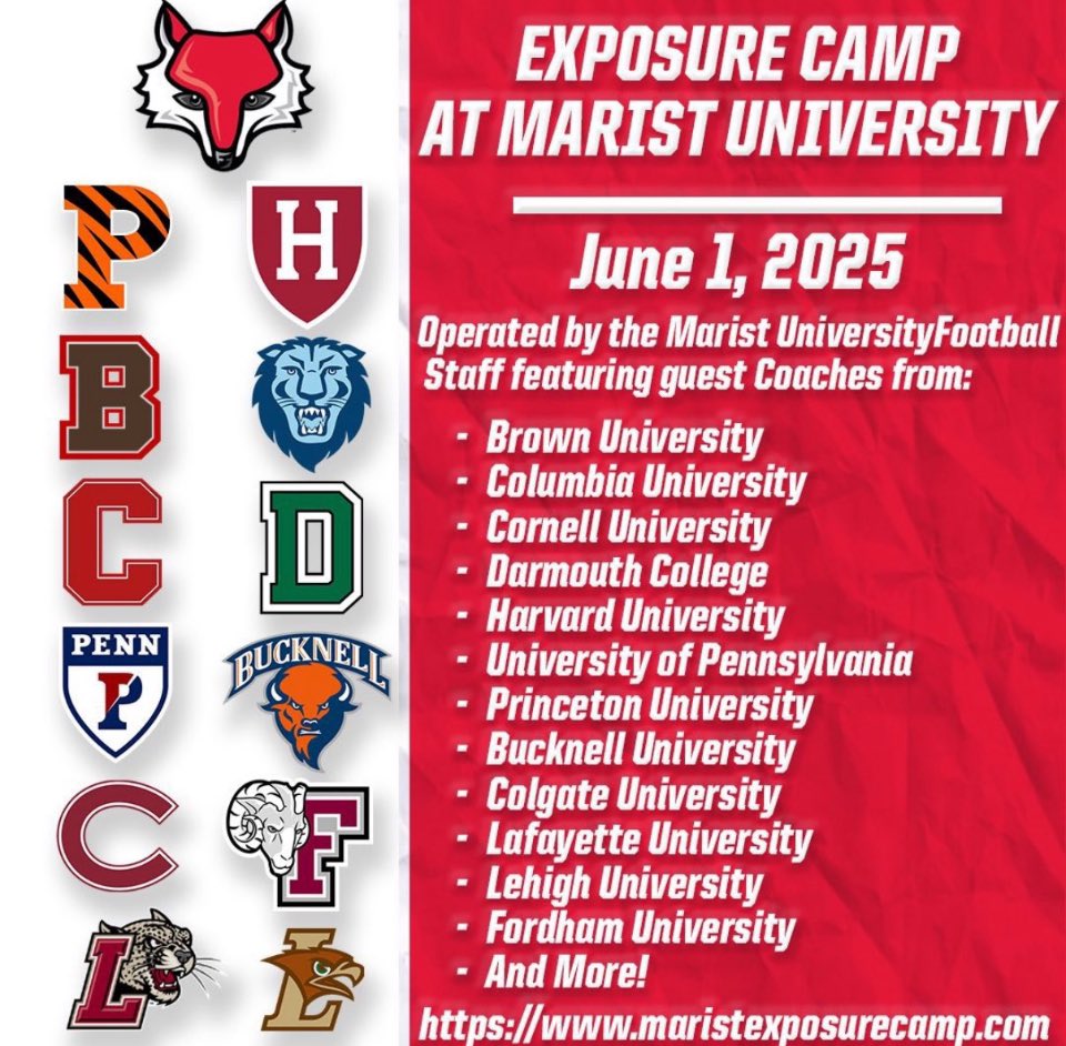 Zander Poole (@zanderpoole6) on Twitter photo Can’t wait to compete and showcase my talents at the Marist Camp tomorrow! <a href="/Joespags12/">Coach Joe Spagnolo</a> <a href="/ionafootball/">Iona Prep Football</a> Can’t wait to compete and showcase my talents at the Marist Camp tomorrow! <a href="/Joespags12/">Coach Joe Spagnolo</a> <a href="/ionafootball/">Iona Prep Football</a>