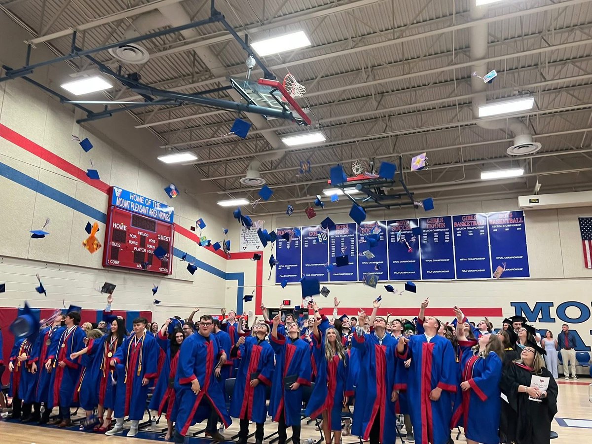 Congratulations to the Class of 2025. ⁦<a href="/MPASDVikings/">Mount Pleasant Area School District</a>⁩