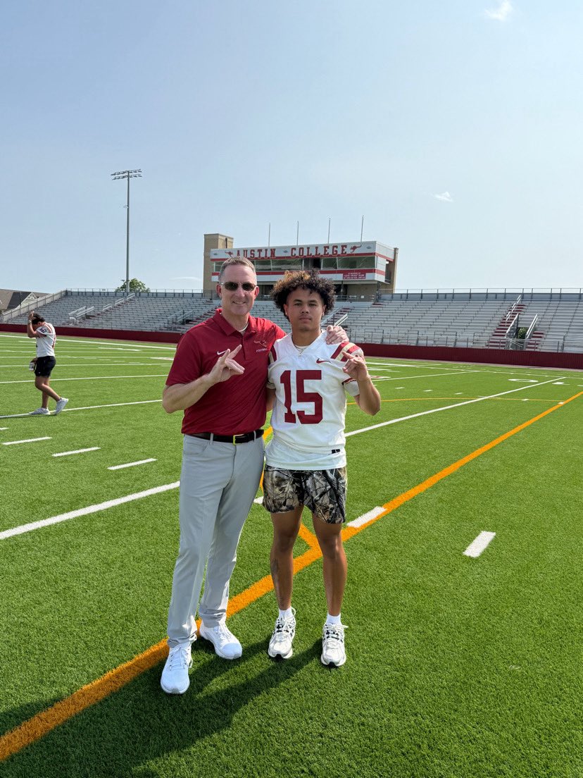 Ty Scott (@tyscott15_) on Twitter photo After a great Junior day visit and conversation with <a href="/Coach_Connelly/">Coach Bob Connelly</a> and <a href="/TonyJoeWhite5/">Tony Joe White</a> I’m blessed to say I have received my first official offer to play at Austin College <a href="/RoosFootball/">Austin College ’Roos Football</a> !! #AGTG After a great Junior day visit and conversation with <a href="/Coach_Connelly/">Coach Bob Connelly</a> and <a href="/TonyJoeWhite5/">Tony Joe White</a> I’m blessed to say I have received my first official offer to play at Austin College <a href="/RoosFootball/">Austin College ’Roos Football</a> !! #AGTG
