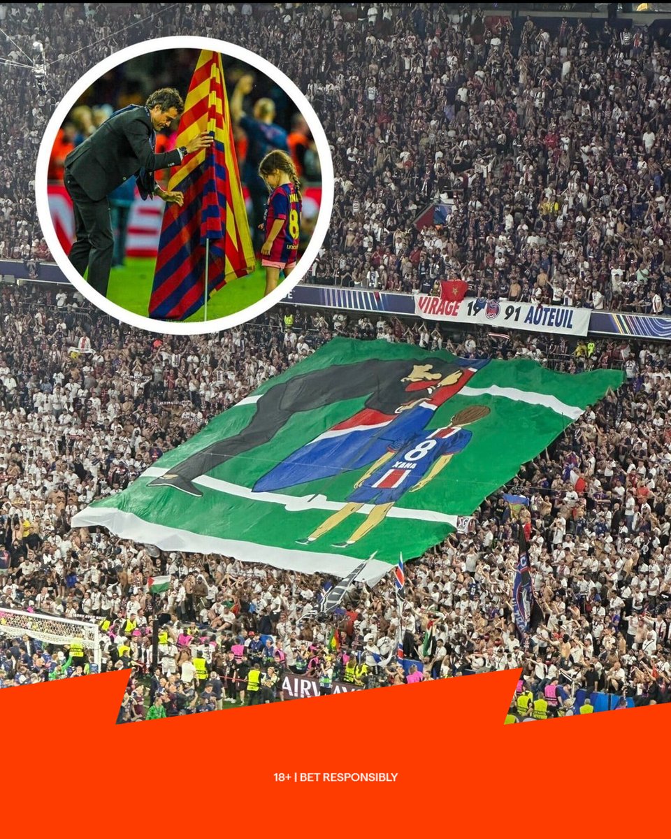 Betano_Nigeria's tweet photo. For Xana! 🌹
Luis Enrique's Paris Saint-Germain triumphed 5-0 over Inter in the Champions League final and were crowned champions of Europe. 🏆
#EuropeanChampions #PSGxInter #LuisEnrique https://t.co/i5hN4dUQiM