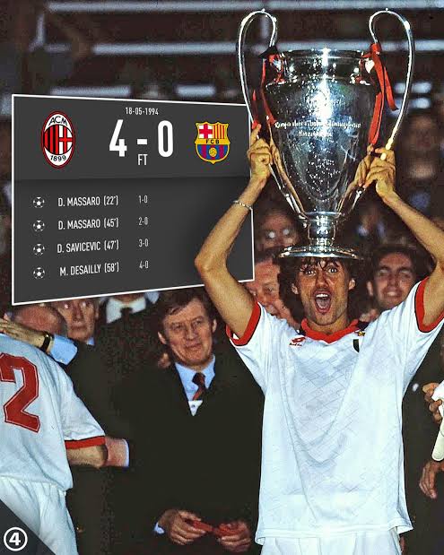 Bertahun-tahun rekor kemenangan terbesar di Liga Champions dipegang oleh Milan saat ngalahin Barca 4-0.

Inter, yg notabene rival abadi Milan, gak mau rekor itu terus bertahan. 

Makanya, dibikinlah rekor baru. 

Persaingan tim satu kota memang begitu.