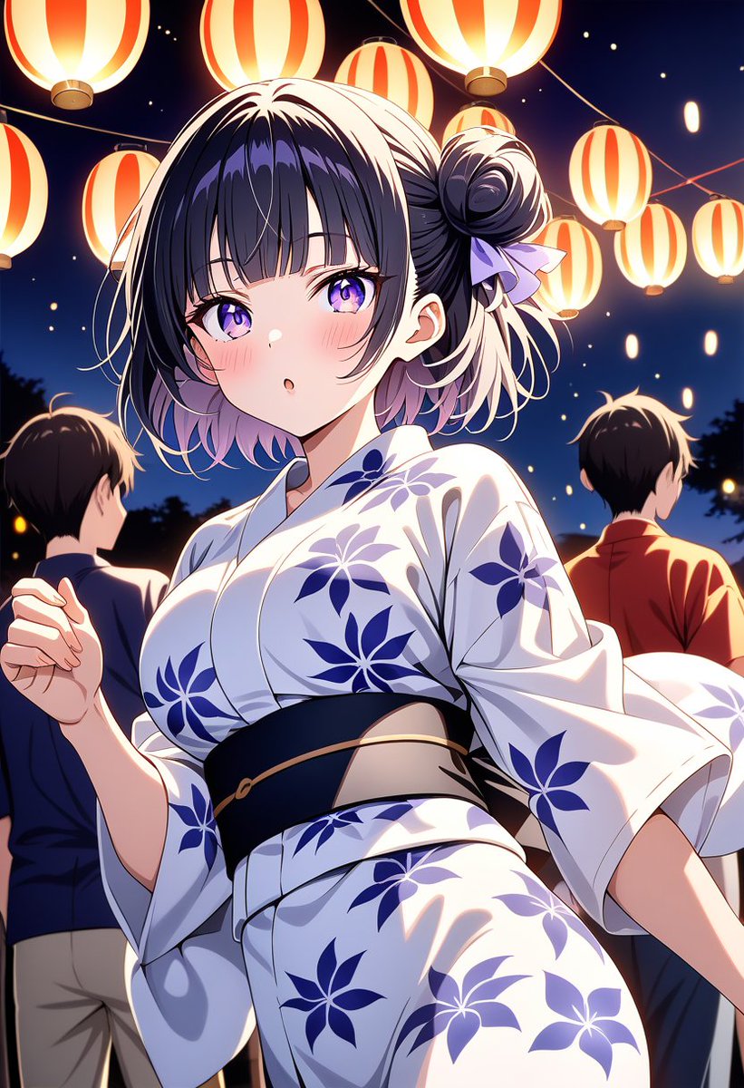 #AI色々な夏服娘が見たかった 
2日目の参加も失礼します(*^^*)
2枚目は浴衣です！
よろしくお願いします✨✨