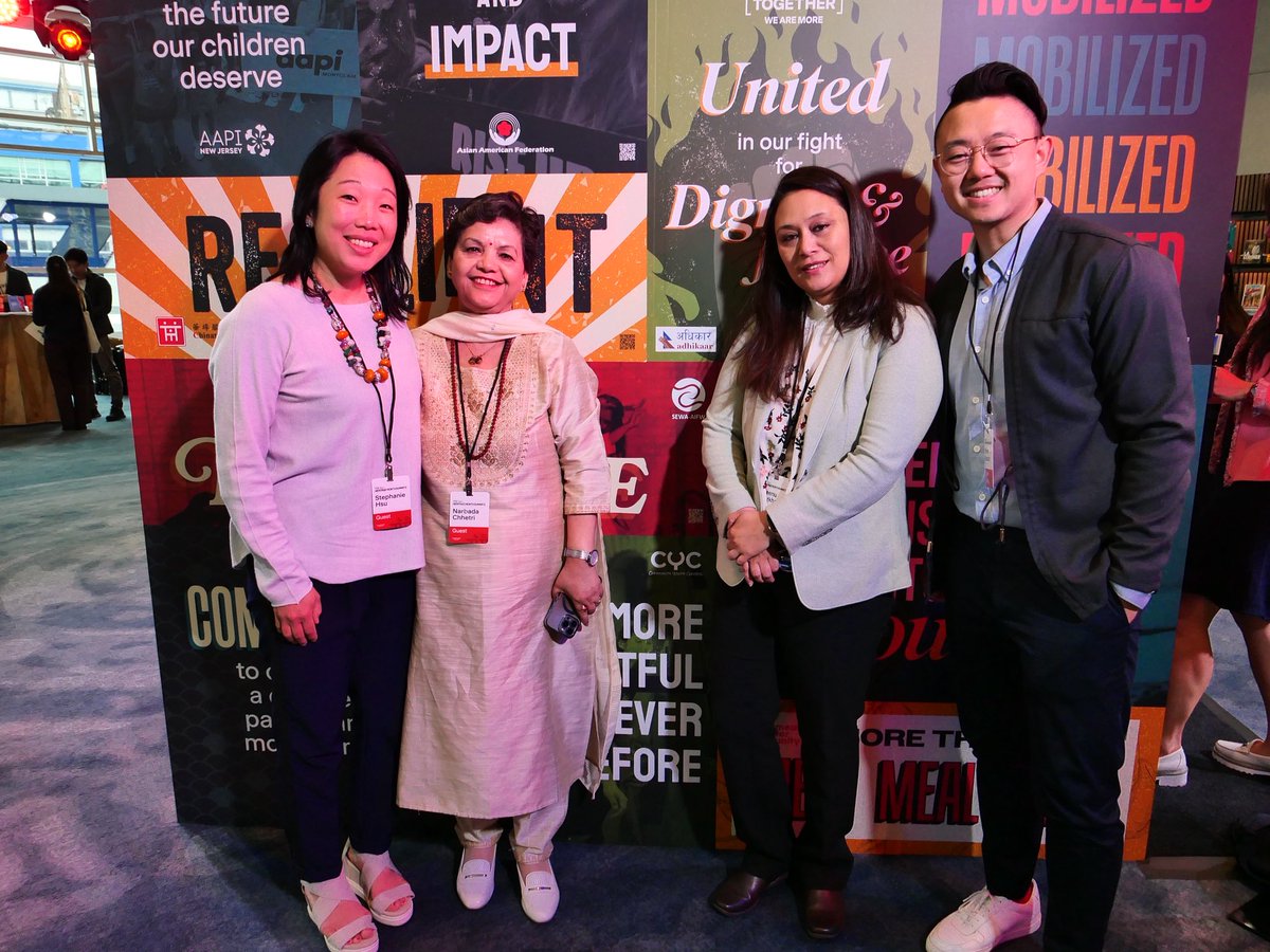 jlinfoundation's tweet image. We wrapped #AAPIHeritageMonth in NYC, spending time w/ partners who navigate budgetary uncertainty, build #mentalhealth programs, &amp;amp; support vulnerable immigrants everyday.

THANK YOU for your time, critical work, &amp;amp; unwavering dedication to our communities! 🙌💪🤝
#AAPI #Youth