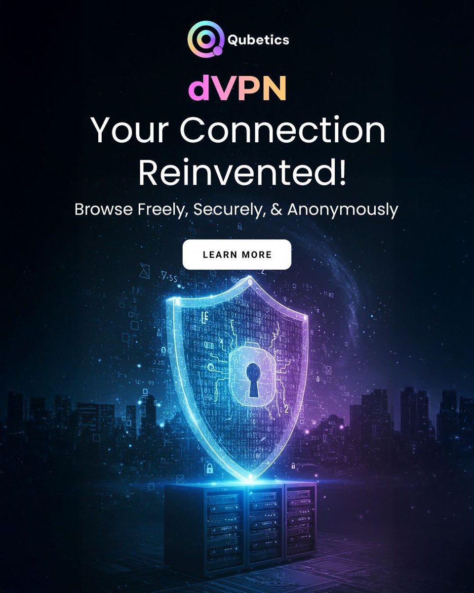 Take back control of your digital privacy.
Qubetics dVPN is your solution to browsing the internet freely, securely, and anonymously.
Explore the future of secure, decentralized connectivity.
👉 qubetics.com