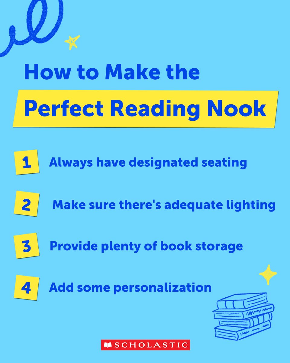 Does your family have a favorite reading spot?

Get more tips on how to build the coziest book nook ➡️ scholastic.com/parents/books-…