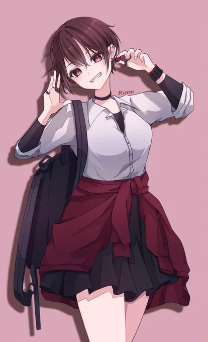 oc ボーカロイド大好きJKの概念コーデ
