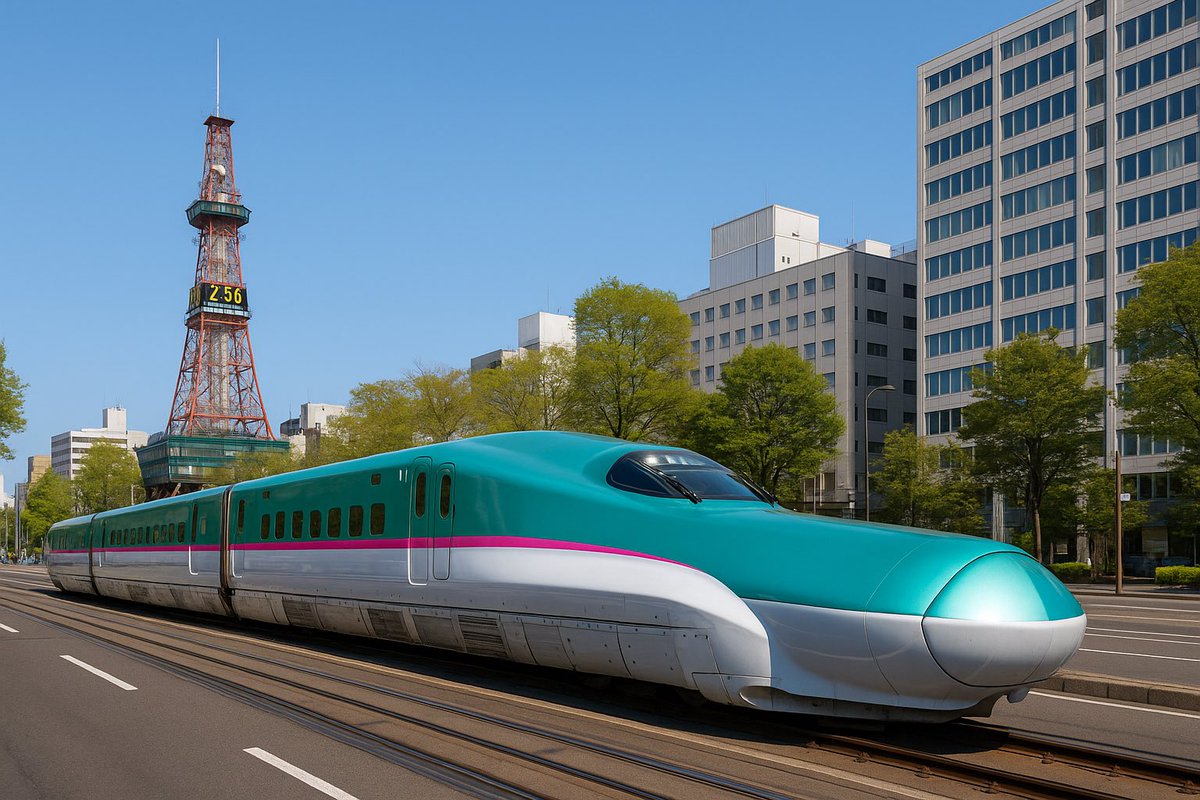 ChatGPTが考えた北海道新幹線。