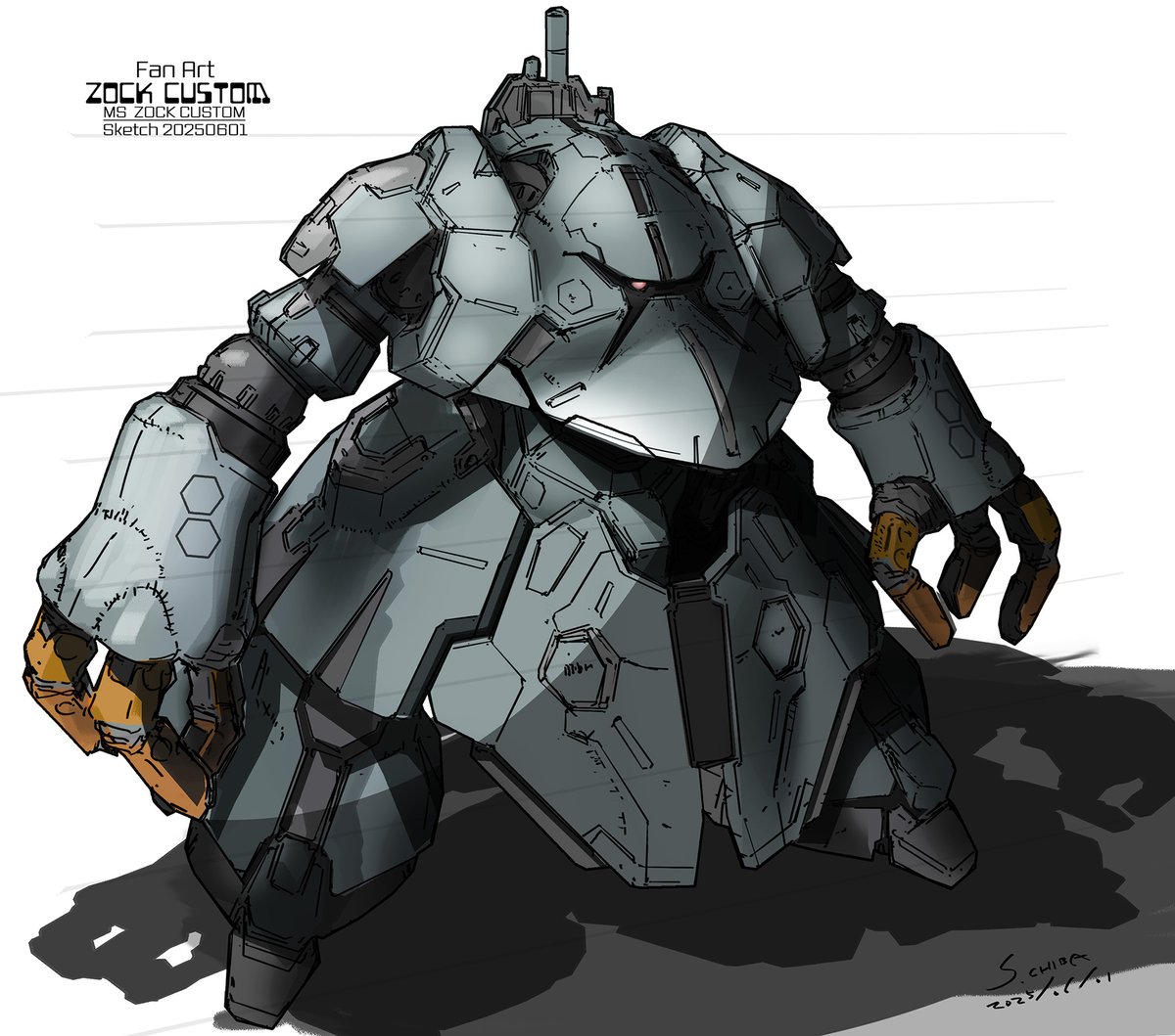bachikuntw's tweet photo. ＃fanArt　＃ZOCK　＃idea https://t.co/q32iZlr8U0
