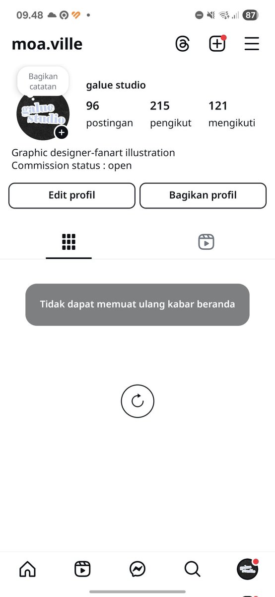 Eror semenjak kena hack 🥹🥹