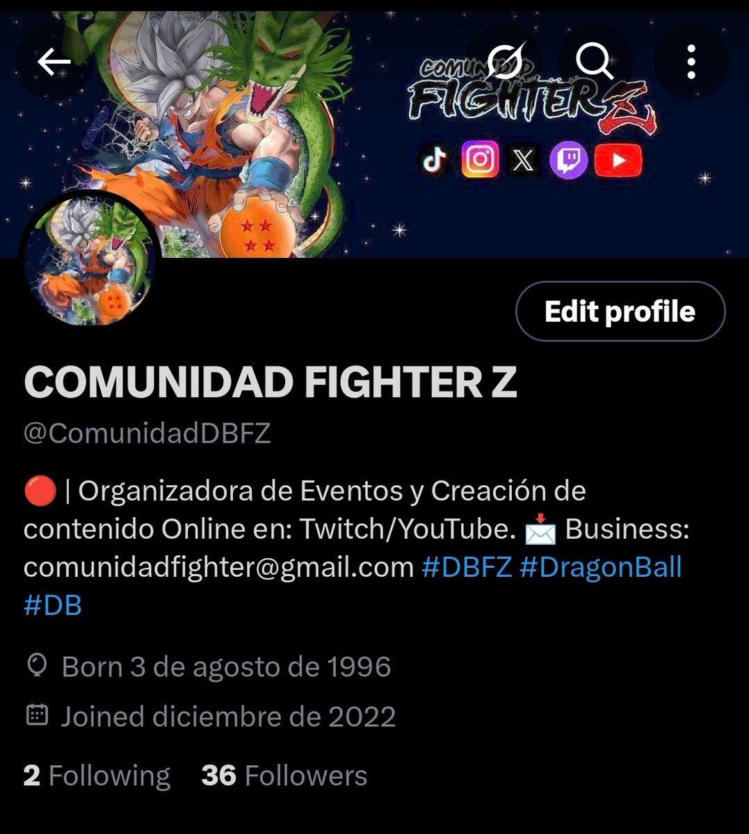 COMUNIDAD FIGHTER Z tweet media