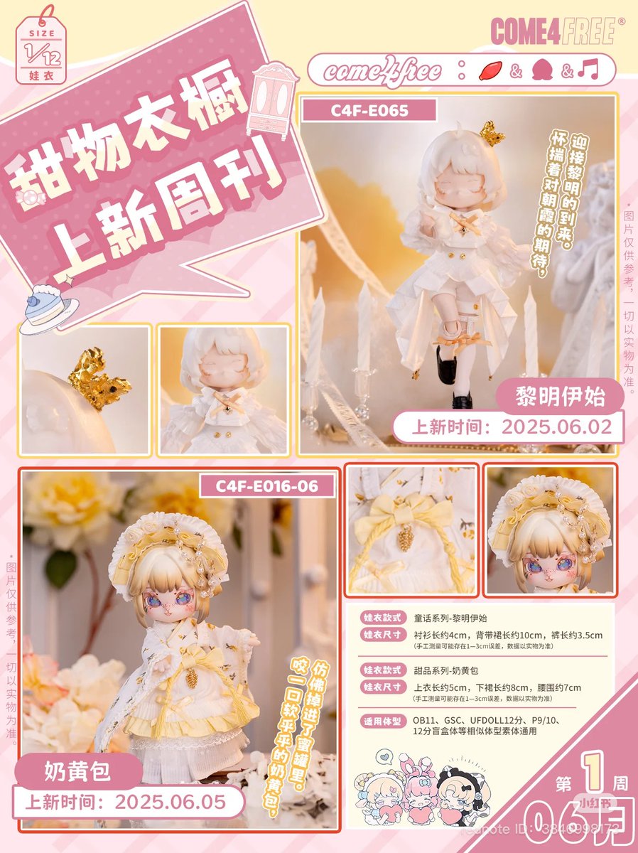 COME4FREE ドレス販売情報 C4F-E065「黎明伊始／夜明け」 小王冠