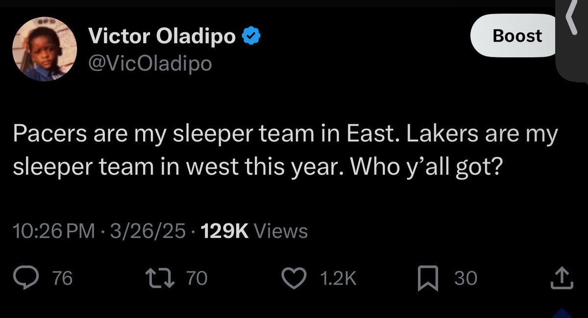 I was right about this one. Congrats to the Cers! I also know a lot of people have OKC favorite but are you sure???  Also what’s  the series ending in?  I don’t think it’s that easy of a choice. It will be a heavy weight battle? Who yall got?